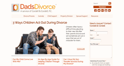 Desktop Screenshot of dadsdivorce.com
